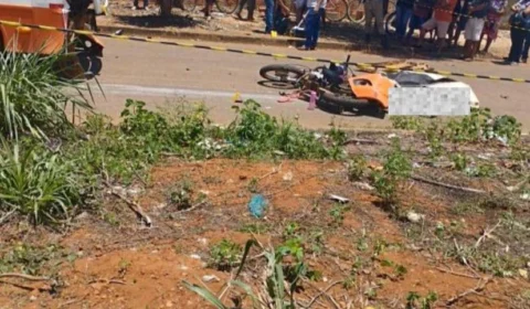 Motociclista morre após bater em micro-ônibus escolar no Tocantins