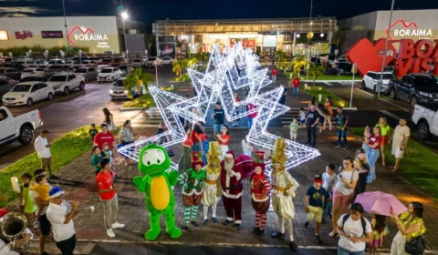 Papai Noel chegará de bicicleta em Shopping de Boa Vista neste domingo, 19