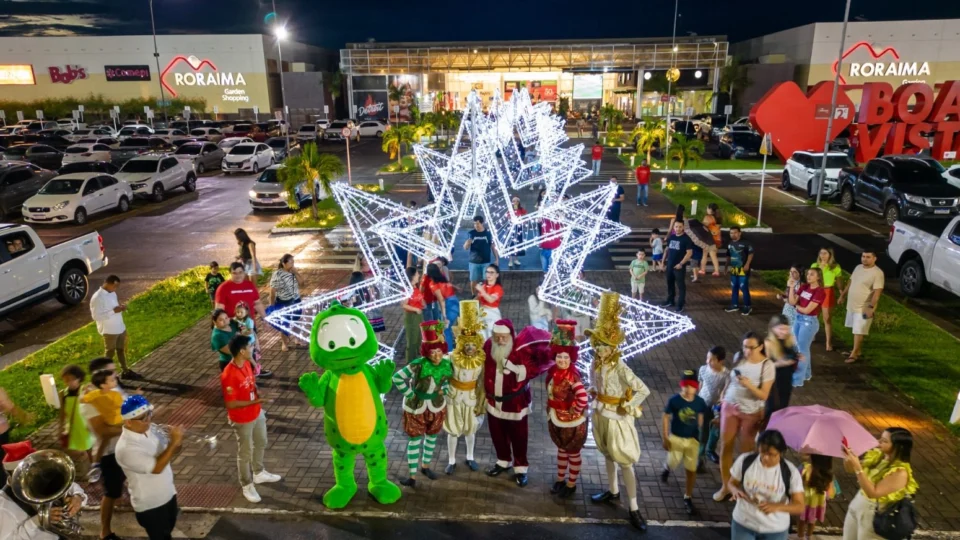 Papai Noel chegará de bicicleta em Shopping de Boa Vista neste domingo, 19