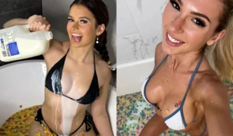 Irmãs australianas lucram R$ 700 mil vendendo leite usado em banho