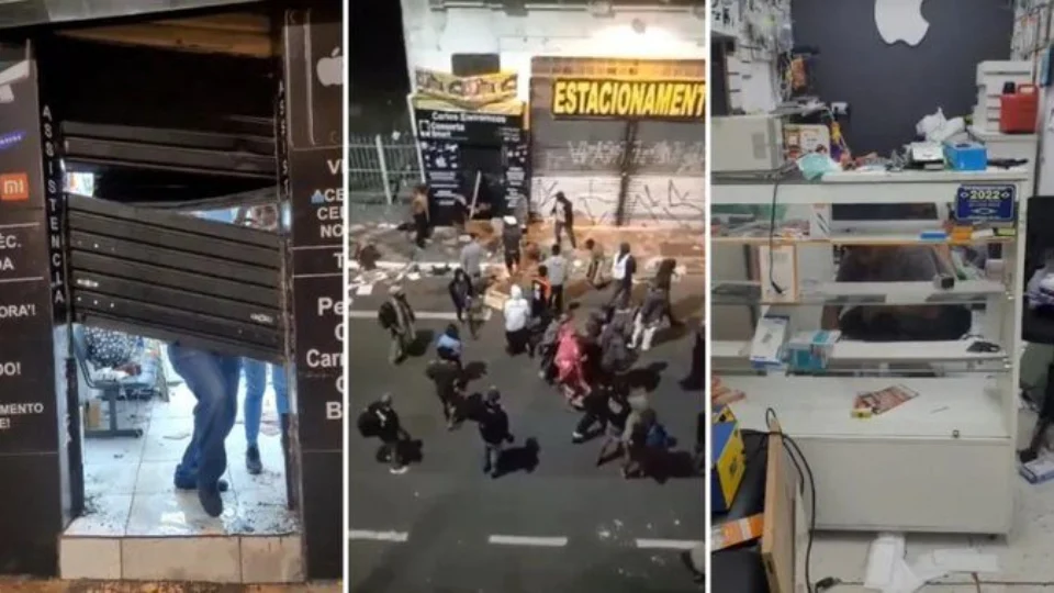 VÍDEO: empresária tem loja saqueada na Cracolândia em São Paulo