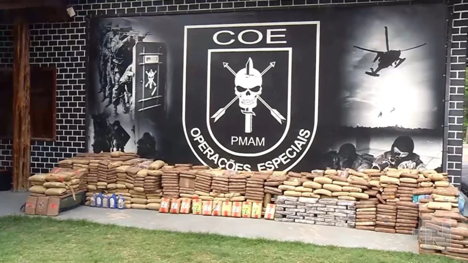 VÍDEO: operação apreende quase duas toneladas de drogas no interior do AM