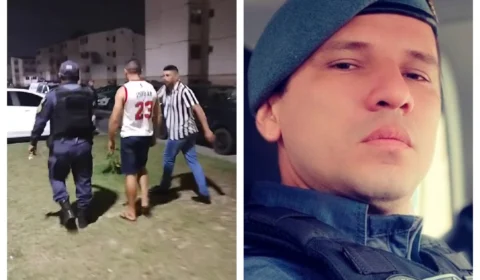 VÍDEO: PM é preso suspeito de matar esposa, de 21 anos, com tiro em Manaus