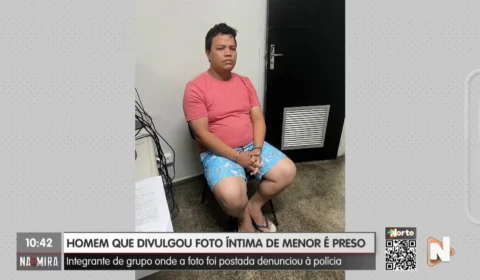 VÍDEO: suspeito é preso por divulgar vídeo pornô com adolescente em Manaus
