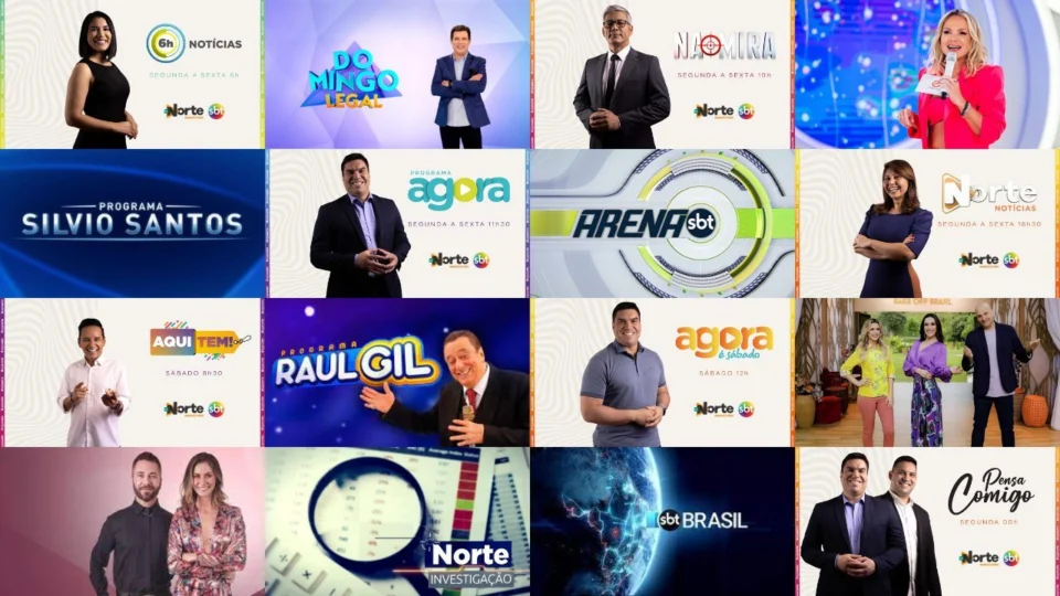 TV Norte AM/ SBT: confira a programação de 04 a 10 de dezembro de 2023