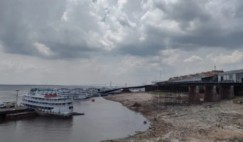 Seca no AM: Rio Negro sobe 24 cm nos últimos cinco dias, diz Defesa Civil