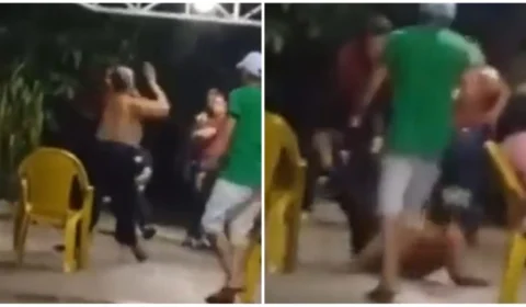 VÍDEO: cantor sertanejo é flagrado empurrando a mãe em Goiânia-GO
