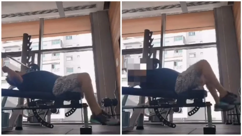 VÍDEO: vocalista do Calcinha Preta tranquiliza fãs após acidente em academia