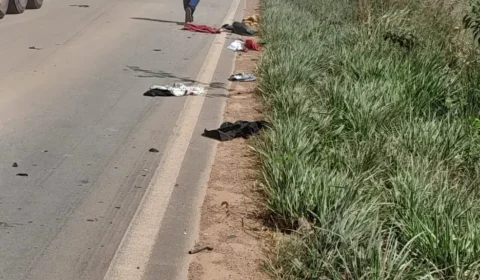 Acidente entre moto e caminhonete deixa 2 mortos em rodovia de RR