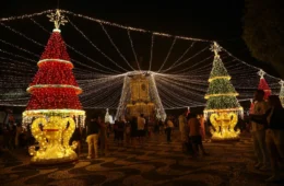 Árvore de Natal do Largo de S. Sebastião é iluminada nesta sexta-feira, 8, em Manaus