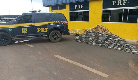 Em Rondônia, PRF apreende carga com 220 kg de droga proveniente do AC