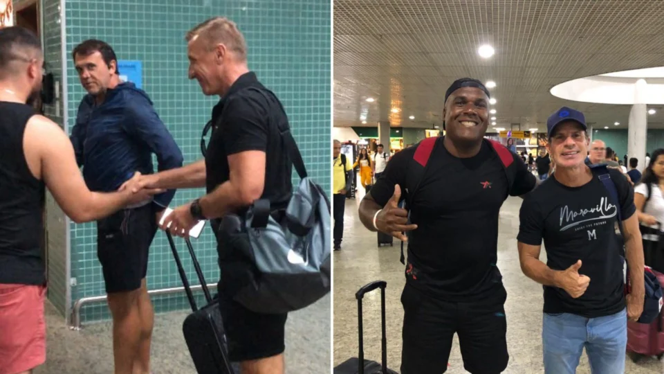 Petkovic, Túlio Maravilha e ‘Anjinho do Flamengo’ desembarcam em Manaus na madrugada deste sábado, 9