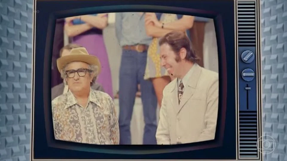 Marcos Mion relembra participação de Silvio Santos em vinheta de fim de ano da Globo