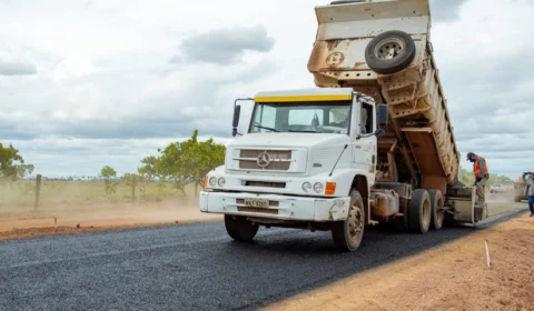 Asfaltamento da vicinal BVA-148, na região do Murupu, entra em fase de conclusão