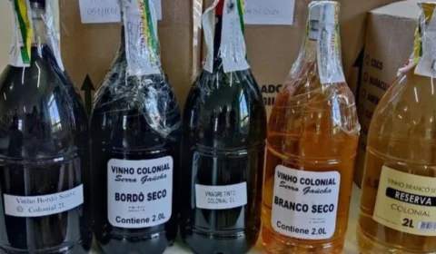 Cerca de R$ 1 milhão em bebidas irregulares são apreendidas em SC