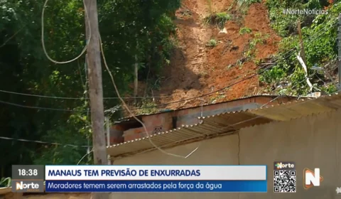 VÍDEO: Manaus tem previsão de enxurradas e moradores temem pela vida