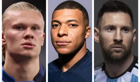 The Best Fifa: Erling Haaland, Kylian Mbappé e Lionel Messi são finalistas