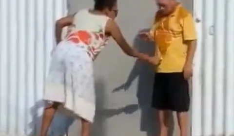 VÍDEO: idosa cobra dívida e ateia fogo em idoso; “Vai me pagar ou não vai?”