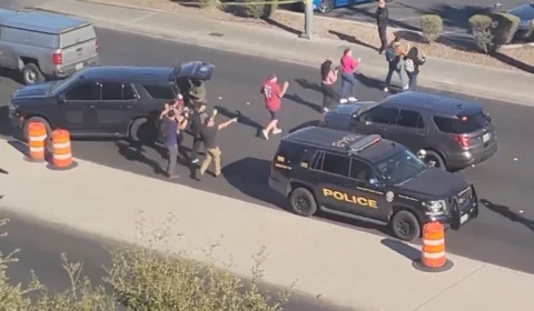 VÍDEOS: campus de universidade em Las Vegas é atacado por atirador nos EUA