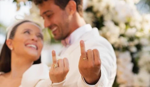 Larissa Manoela e André Luiz estão casados! Confira fotos da união