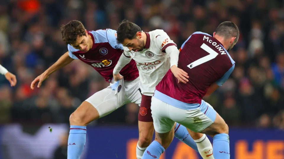 Campeonato Inglês: Manchester City tropeça e perde de 1 a 0 para Aston Villa