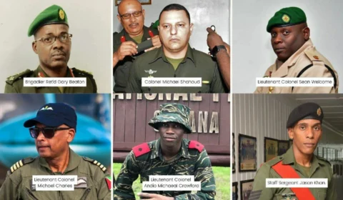 Cinco militares morrem após queda de helicóptero na Guiana