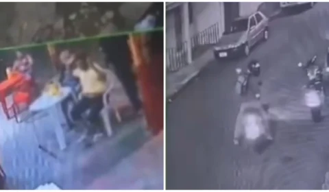 VÍDEO: câmeras de segurança flagram assalto em bar de Manaus; veja