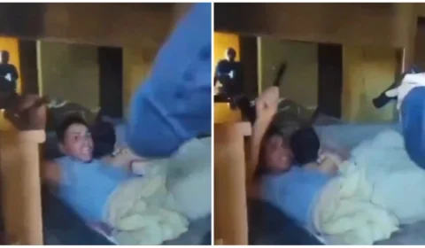 VÍDEO: homem é morto após ameaçar filho com faca, no Vale Azul-PR