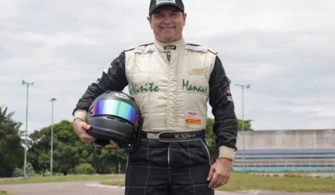 Piloto do AM se prepara para GP de Mil Milhas no kartódromo do Vila Olímpica