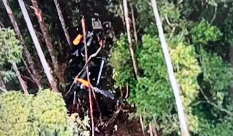 Helicóptero desaparecido em SP é localizado em Paraibuna