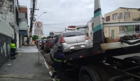 Veículo estacionado em vaga irregular será fiscalizado no Centro de Manaus