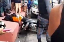 VÍDEO: suposto assaltante vestido de gari é morto a tiros em Manaus