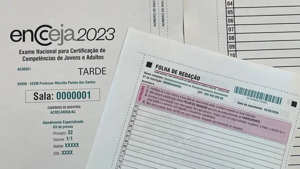 Encceja 2023: resultado será divulgado nesta sexta-feira, 22