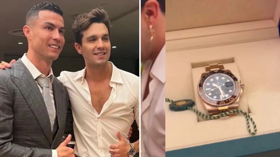 Luan Santana é convidado para show privado por Cristiano Ronaldo; veja