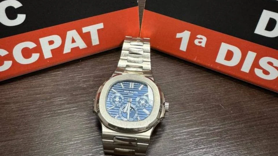 Polícia recupera relógio de R$ 1 milhão roubado de médico do presidente Lula