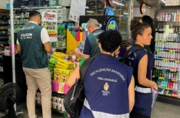 Fiscalização encontra irregularidades em supermercado na Zona Norte de Manaus