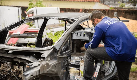 Oito desmontes de veículos são autuados em Manaus 