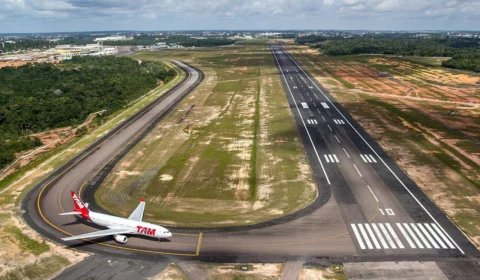 Pista do Aeroporto de Manaus volta a operar 24 horas nesta terça (9)