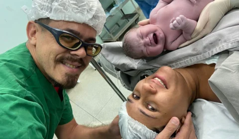 Primeiro bebê nascido em 2024 na rede pública do Tocantins é menina