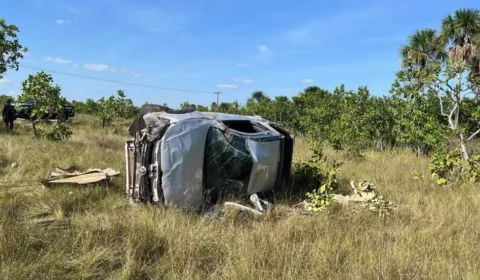 Acidente na RR-205 em Roraima deixa uma pessoa morta e duas feridas