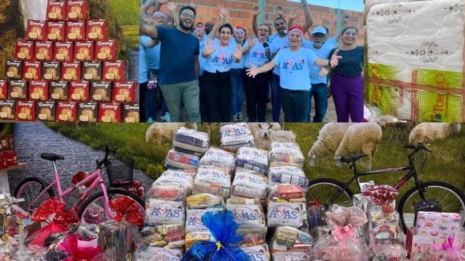 TV Norte SBT e Amas fazem maior entrega de presentes no Natal, em Tocantins