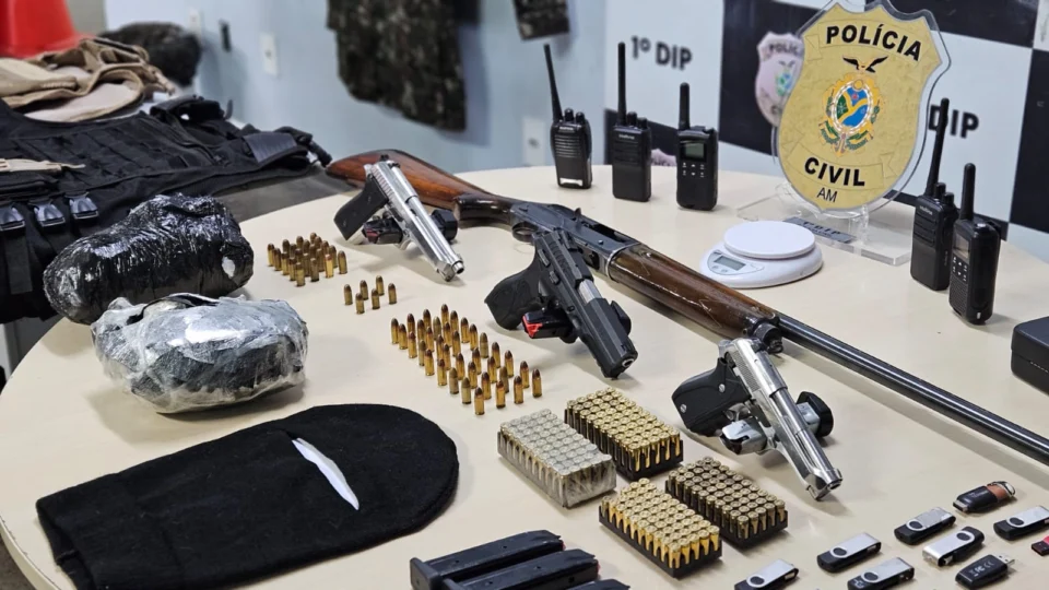 Trio responsável por tráfico de drogas entre Tabatinga e Manaus é preso