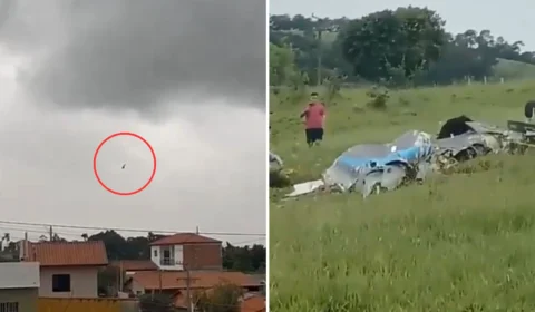 VÍDEO: avião cai e deixa ao menos 3 mortos no interior de MG