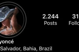 Beyoncé surpreende fãs e atualiza bio no insta: ‘Salvador, Bahia, Brazil’
