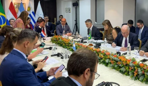 Mauro Vieira se reúne com Chanceleres do Mercosul