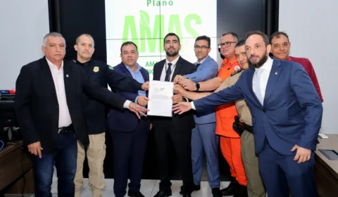Termo para criação de plano de segurança pública da Amazônia é assinado no TO