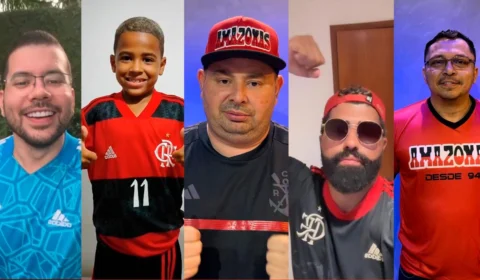 Flamenguistas convocam torcida para doação de sangue, em Manaus