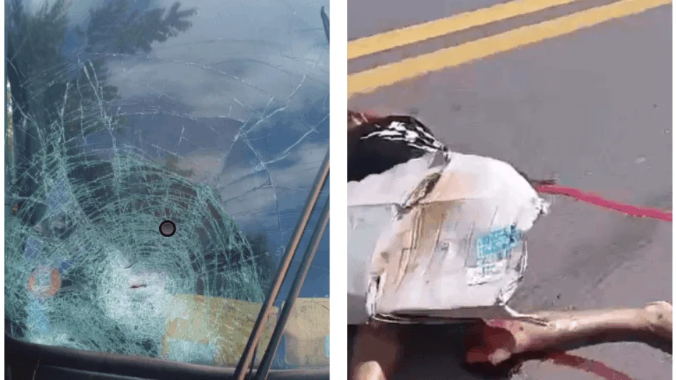 Ônibus atropela e mata ciclista no interior de Roraima