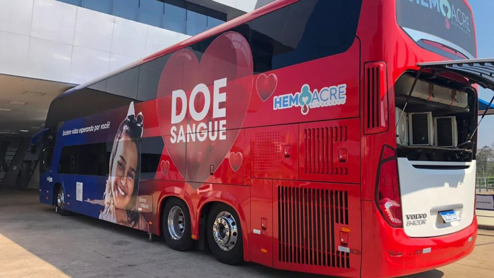 Hemoacre realiza campanha de doação de sangue