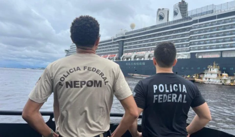 Temporada de Cruzeiros 2024: PF intensifica fiscalizações em portos do AM